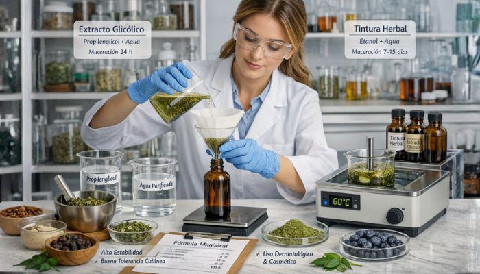 Extractos vegetales en formulación magistral: qué son, cómo se preparan y por qué son tan útiles
